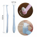 CHICHI PAWS Pet Toothbrush Set 5pcs Soft Bristles with Holder for Dogs Cats