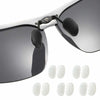 TORWOL 5 Pairs Silicone Glasses Nose Pads Push-in Anti-Slip Black Replacement