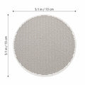 Tofficu Quartz Honeycomb Soldering Board Round 5.11x5.11x0.47in 2pcs As Shown