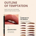 MAEPEOR Nude Lip Liner Set 12 Colors Matte Waterproof Long Lasting 1.06oz