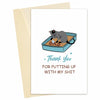 Heyshoo Wrestling Father's Day Card Cute Slammin' Gift Colorful Cartoon