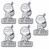 XMTYQ Funny Sarcastic Enamel Pins Set 5pcs Humor Brooch Collection