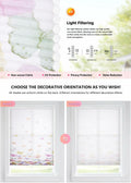 LazBlinds Cordless Cellular Shades Honeycomb 40x64 Colorful Butterflies