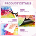 Nuanchu Magnetic Locker Wallpaper 12x12in 6pcs Colorful Waterproof Trimmable