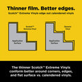 Scotch Extreme Premium Vinyl 12x24in Intense Blue Outdoor Automotive