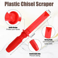 Tallew 2 Pcs Tire Valve Stem Puller & Scraper Tool Set with Rubber Boot