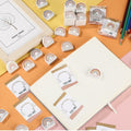 Feifeiya 80 Sets Rainbow Inspirational Erasers with Motivational Cards Colorful