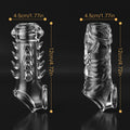 OPEN BOX Sneerbaby Reusable Silicone Sleeves 2pcs Transparent