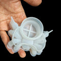 Fuehbur Spider Candle 3D Silicone Mold for Epoxy Resin DIY White