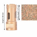 JIECHENG 1" Diamond Hole Saw 25mm Gold for Granite Quartzite Marble Concrete