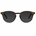 mosanana Polarized Round Sunglasses Small Tortoise Grey Casual Women MS52361