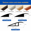 BNELL Floor Transition Strip PVC Self Adhesive 9.84FT Red Teak Wood Grain