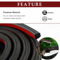 CXCCOI 16.4Ft Automotive Weather Stripping Car Door Seal Strip Black
