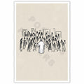 ZETCGSH Vintage Jesus Canvas Wall Art Poster 12x16 in Unframed