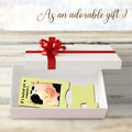 Nuckxy Cute Cow Wooden Phone Stand Organizer Multi Color 15"