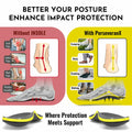 PerseveranX NASA Plantar Fasciitis Insoles Shock Absorb XL M12.5-14.5 W13.5-15.5