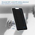 Aothaigro 4W Solar Panel for Arlo Pro 3/4 Ultra/Ultra 2 Floodlight IP65 Cable