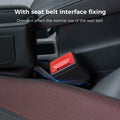 ALIOBC Car Seat Gap Filler Organizer Premium Leather Black 1 Pack