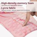 Knocent Ergonomic Wrist Mouse Pad Massage Memory Foam Non-Slip Pink Marble