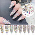 576pcs SS30 6.5mm AB Rhinestones Round Crystals for Nail Art Jewelry Crafts