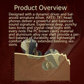 ARTTI TR1 Wired IEM Earbuds 1DD+1BA Beryllium In-Ear Monitor 2Pin 0.78mm 3.5mm
