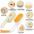 Ayaseen Cat Steam Brush 2PCS Rechargeable Flea Anti-Static Massage Comb