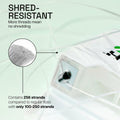 REACH Waxed Dental Floss Mint 55 yd 1 Pack PFAS Free Shred Resistant Green