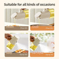 MDZF SWEET HOME Oil Sprayer 2 in 1 Olive Oil Dispenser 500ml White Glass