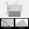 Uxcer Polarized Sun Visor Extender UV400 PC Lens Gray Sunshade Blocker