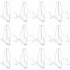 HiShutiao Acrylic Card Display Stand 2.68in White 12 Packs