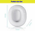 ACCIUK Ear Pad Replacement for ATH M50X MSR7 Headphones White