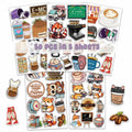 BIGZORO Waterproof Vinyl Tank Stickers Decals Pack 50 PCS
