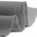Gee Di Moda Round Tablecloth 90 Inch Charcoal Heavy Duty Wrinkle-Resistant