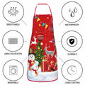 Dumoldpa Halloween Bone Appetit Cooking Apron Pink Medium 1 Pc