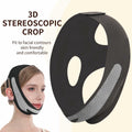 ROWMATE Graphene V-Line Mask Jaw Exerciser Chin Strap Black Size M