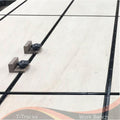 CLEAR STYLE T Tracks Woodworking Double-Cut Universal Intersection Kit 3" Black
