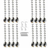 VOVOV 16 Pack 20" Clear K9 Optical Crystal Chandelier Pendants Beads