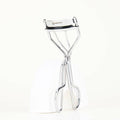 BLISSOTOPIA 2-in-1 Eyelash Curler and Tweezer Set Silver Travel Friendly