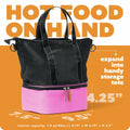 HOTLOGIC Mini XP Portable Electric Lunch Box Food Heater Pink 12V