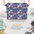 FINPAC Sewing Machine Dust Cover with Pockets for Singer Brother Janome