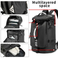 FUNYAGO Gym Duffle Bag Waterproof Laptop Backpack 40L Purple Size Standard