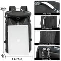 FUNYAGO Gym Duffle Bag Waterproof Laptop Backpack 40L Purple Size Standard