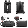 FUNYAGO Gym Duffle Bag Waterproof Laptop Backpack 40L Purple Size Standard