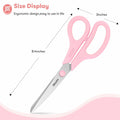 [Like New] iBayam 8" All Purpose Scissors 3-Pack Ultra Sharp 2.5mm Blade Shears