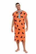 Waist Wow Halloween Adult Couple Costume Orange Size M