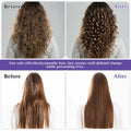manrator Curl Defining Brush Purple Vented Detangling Frizz Control Hair