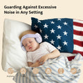 ALICHIC 2-in-1 Convertible Baby Noise Cancelling Earmuffs Infant Toddler