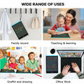 pbeknco 2 Pack 12 Inch LCD Writing Tablet Colorful Doodle Board Educational