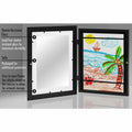 OAICAI Kids Art Frame A4 12.59x9.44 Log Color Dinosaur Minimalist 1PC