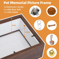 Sognotoy Wooden Dog Memorial Picture Frame 7x5 Sympathy Gift